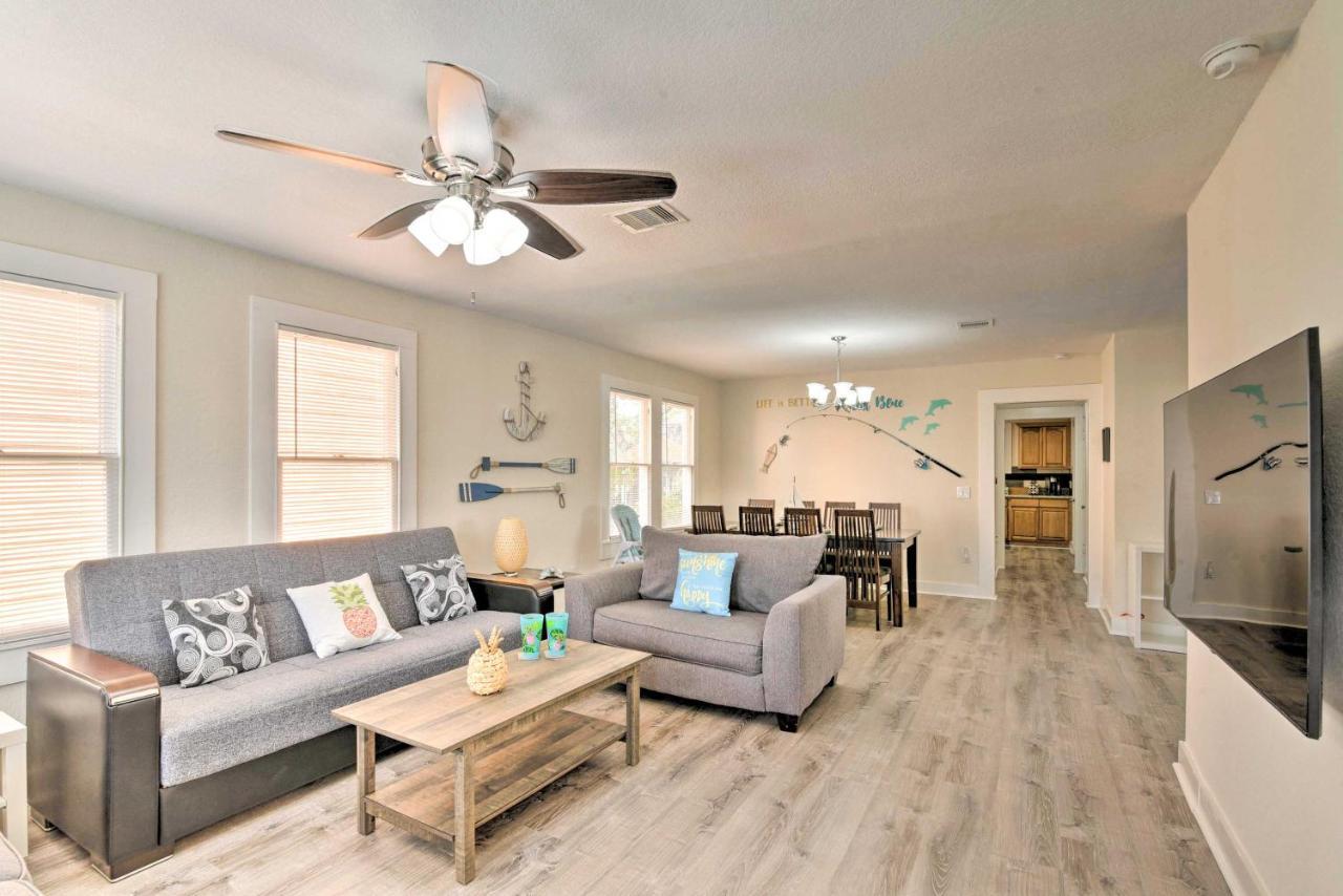 Bright Galveston Bungalow Half Mi To Pleasure Pier 외부 사진